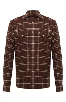 Хлопковая рубашка Stefano Ricci