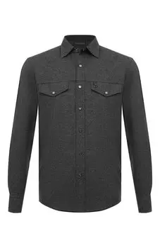 Хлопковая рубашка Stefano Ricci