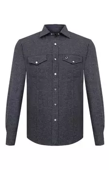 Хлопковая рубашка Stefano Ricci