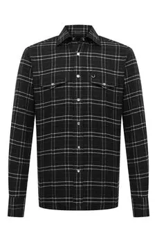 Хлопковая рубашка Stefano Ricci