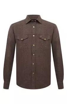 Хлопковая рубашка Stefano Ricci