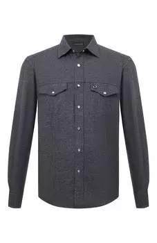 Хлопковая рубашка Stefano Ricci