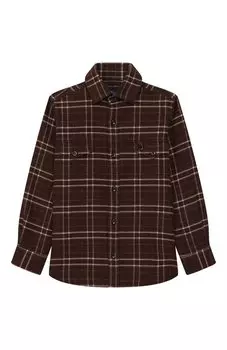 Хлопковая рубашка Stefano Ricci Junior