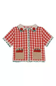 Хлопковая рубашка Stella McCartney