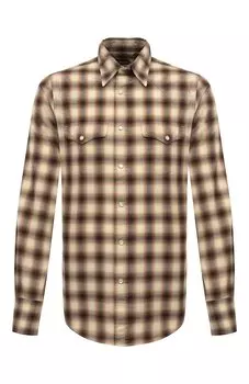 Хлопковая рубашка Tom Ford