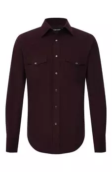 Хлопковая рубашка Tom Ford