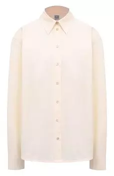 Хлопковая рубашка TOTEME