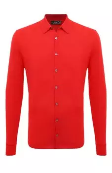 Хлопковая рубашка Van Laack