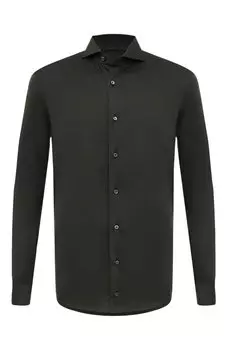 Хлопковая рубашка Van Laack