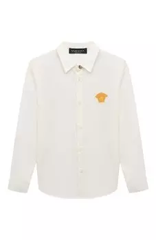 Хлопковая рубашка Versace