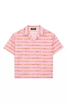 Хлопковая рубашка Versace