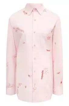 Хлопковая рубашка VETEMENTS