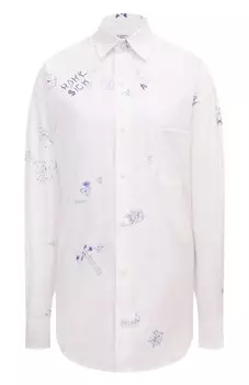 Хлопковая рубашка VETEMENTS