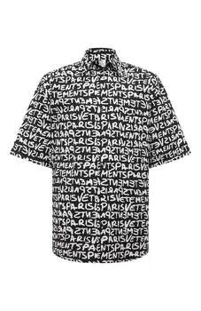 Хлопковая рубашка VETEMENTS