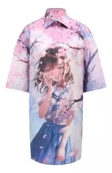 Хлопковая рубашка VETEMENTS