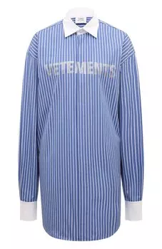 Хлопковая рубашка VETEMENTS