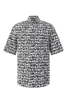 Хлопковая рубашка VETEMENTS
