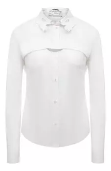 Хлопковая рубашка Vivetta