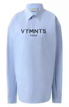 Хлопковая рубашка VTMNTS