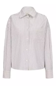 Хлопковая рубашка Weekend Max Mara