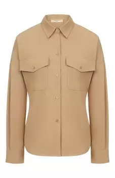Хлопковая рубашка Weekend Max Mara