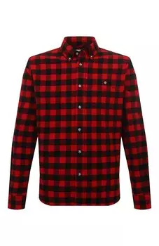 Хлопковая рубашка Woolrich