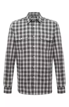 Хлопковая рубашка Woolrich