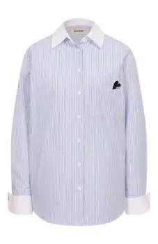 Хлопковая рубашка Zadig and Voltaire