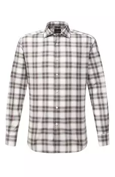 Хлопковая рубашка Zegna