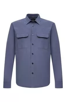 Хлопковая рубашка Zegna