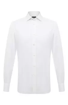 Хлопковая рубашка Zegna