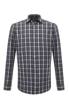 Хлопковая рубашка Zegna