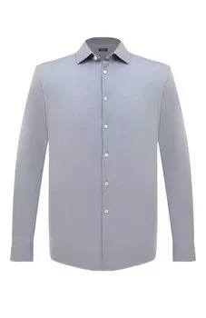 Хлопковая рубашка Zegna