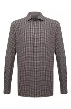 Хлопковая рубашка Zegna