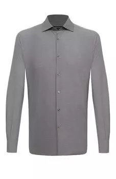 Хлопковая рубашка Zegna