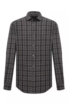 Хлопковая рубашка Zegna