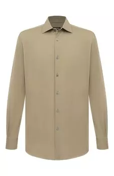 Хлопковая рубашка Zegna