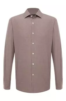 Хлопковая рубашка Zegna