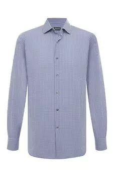 Хлопковая рубашка Zegna