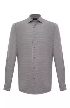 Хлопковая рубашка Zegna