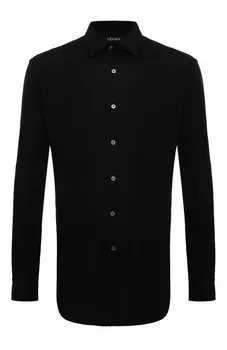 Хлопковая рубашка Zegna