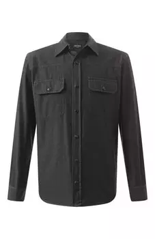 Хлопковая рубашка Zegna
