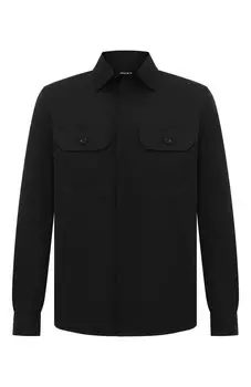 Хлопковая рубашка Zegna