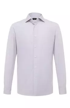 Хлопковая рубашка Zegna