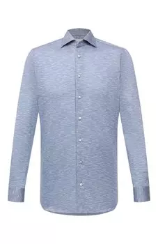 Хлопковая рубашка Zilli Sport