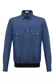 Хлопковая рубашка Zilli Sport