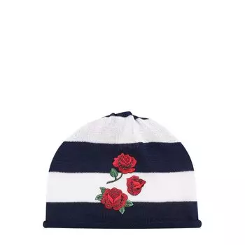 Хлопковая шапка с аппликацией Catya