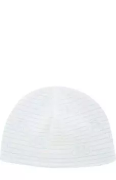 Хлопковая шапка с принтом Armani Junior