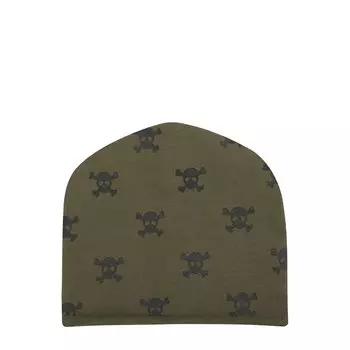 Хлопковая шапка с принтом Catya