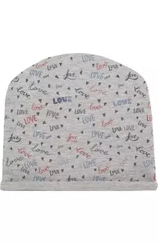 Хлопковая шапка с принтом Catya